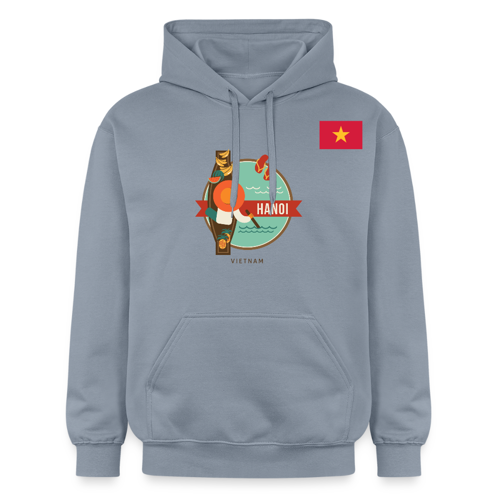 Gildan Unisex Softstyle® Midweight Hoodie - blue