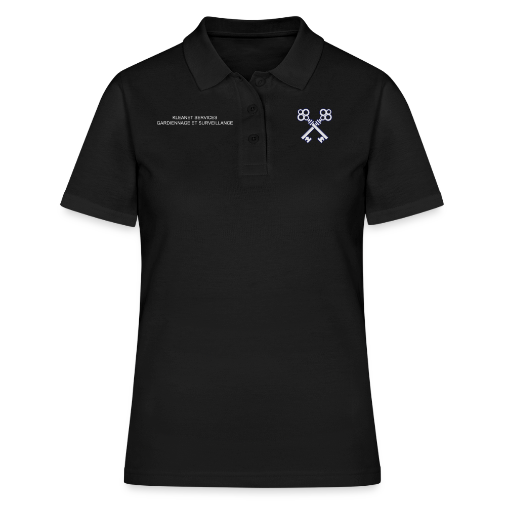 Women's Polo Shirt - black