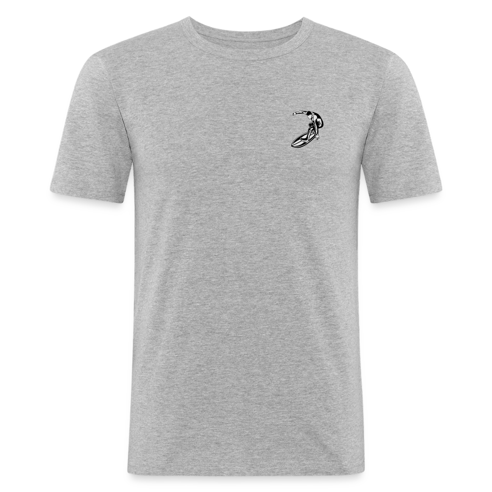 Men's Slim Fit T-Shirt - heather grey