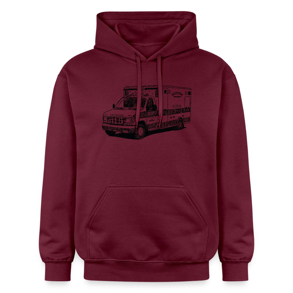 Gildan Unisex Softstyle® Midweight Hoodie - maroon