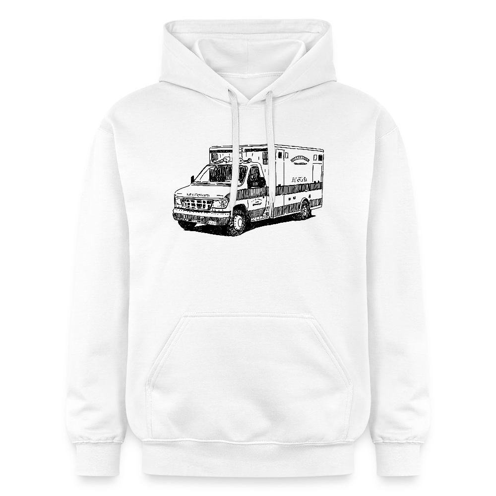 Gildan Unisex Softstyle® Midweight Hoodie - white