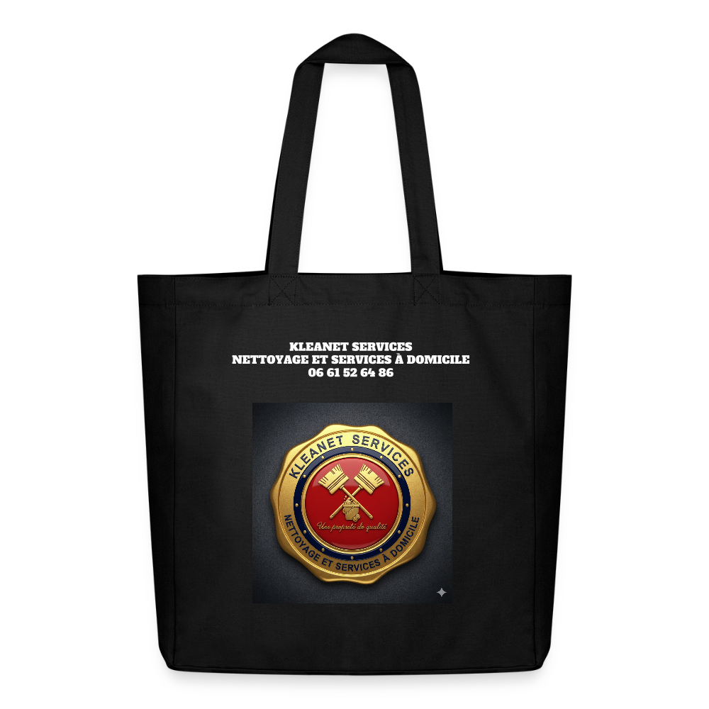 Midweight Recycled Tote Bag by Stanley/Stella - black