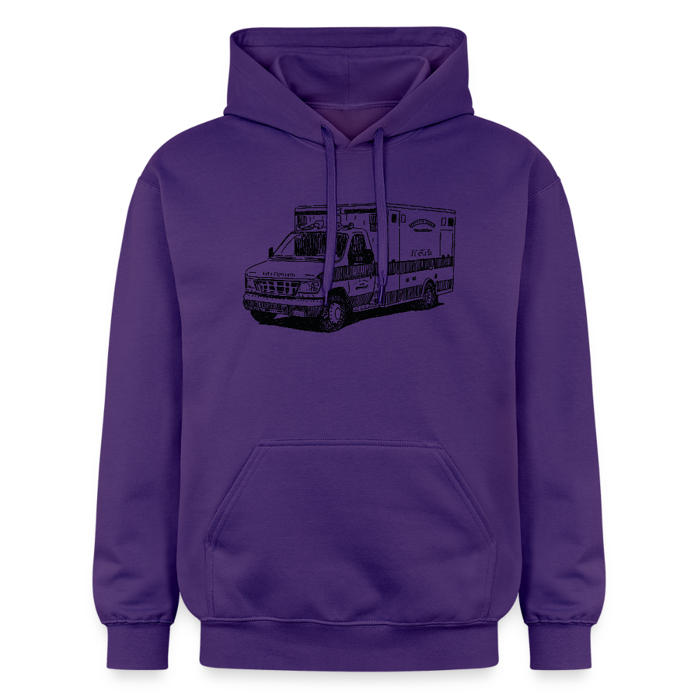 Gildan Unisex Softstyle® Midweight Hoodie - purple