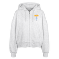 Stanley/Stella Boxy Women’s Organic Zip Hoodie Ida - heather white
