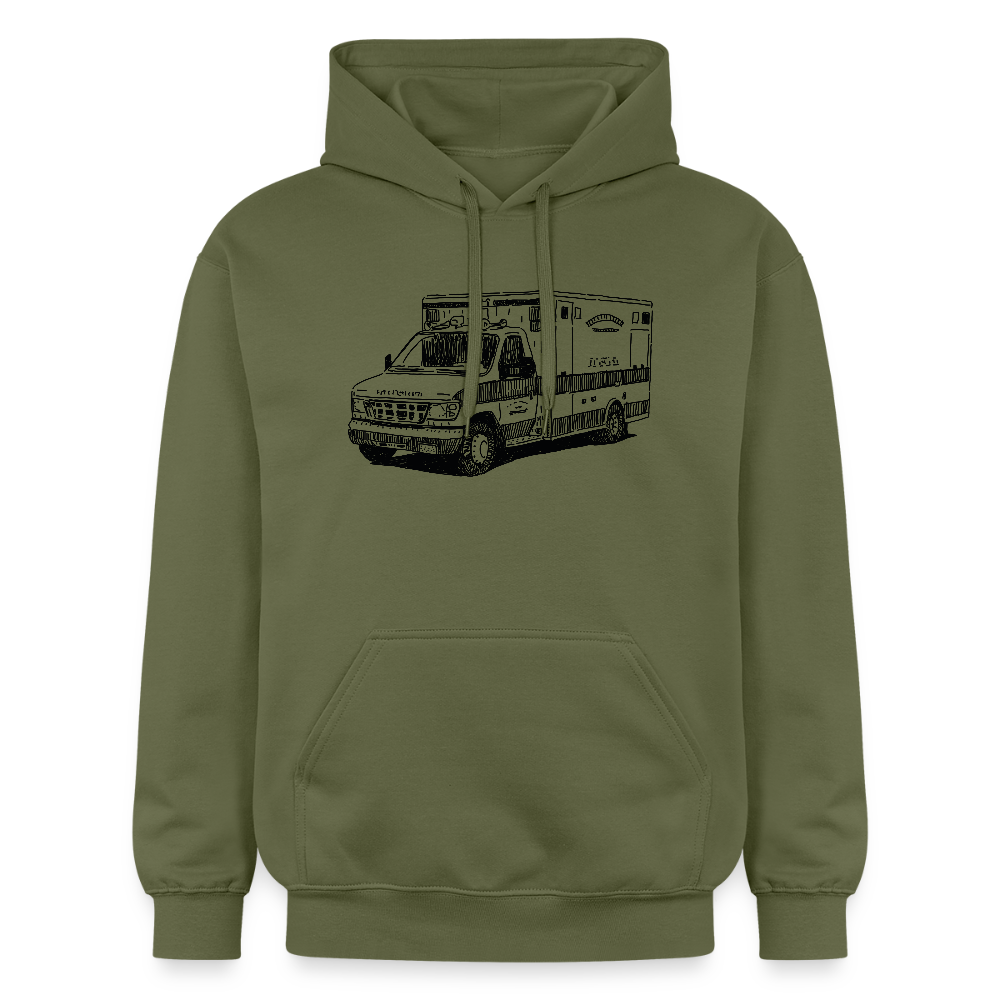 Gildan Unisex Softstyle® Midweight Hoodie - military green
