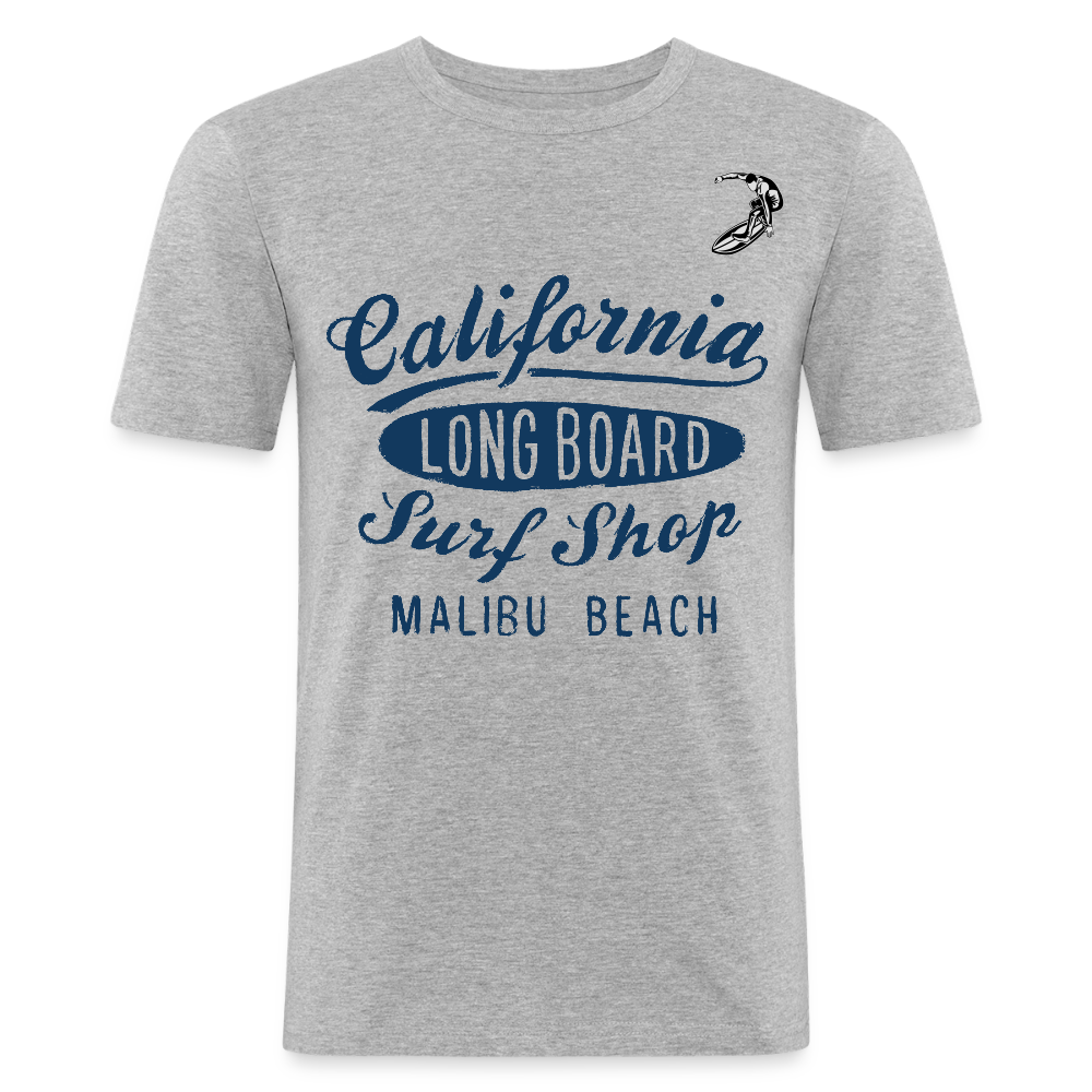 Men's Slim Fit T-Shirt - heather grey