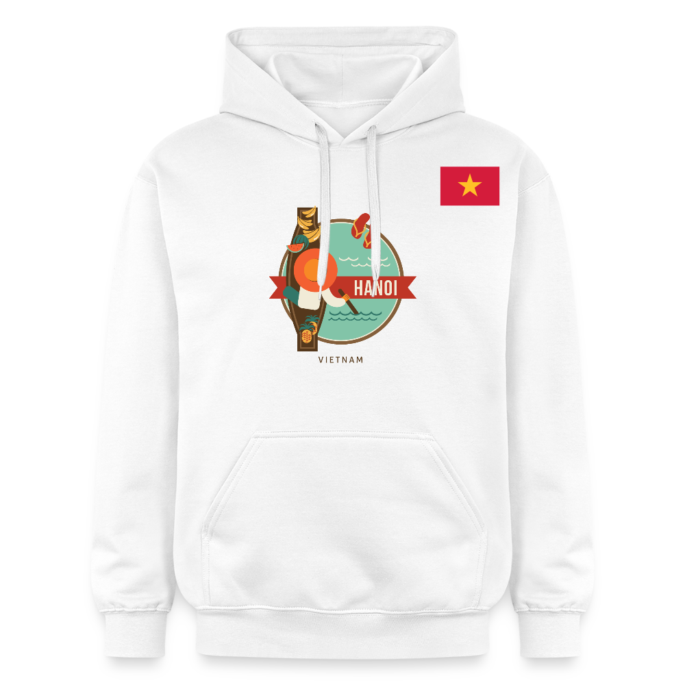 Gildan Unisex Softstyle® Midweight Hoodie - white