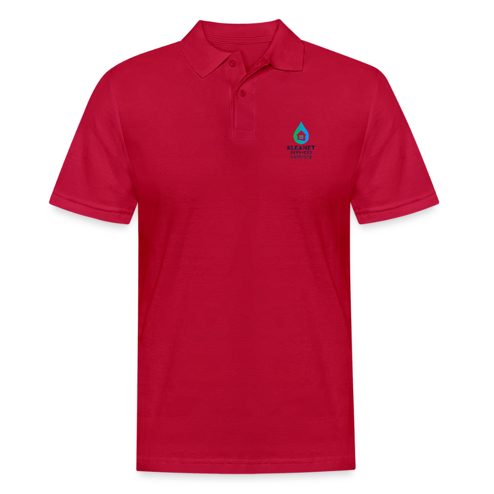 Men's Polo Shirt - cherry red